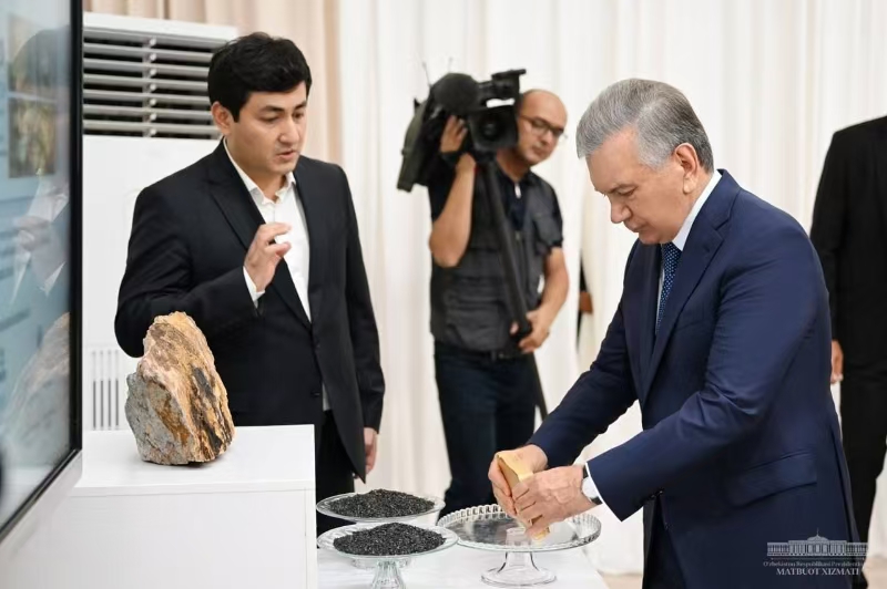 乌兹别克项目现场与政府视察