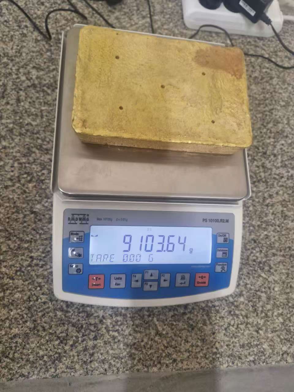 实物黄金照片 9103.64 克